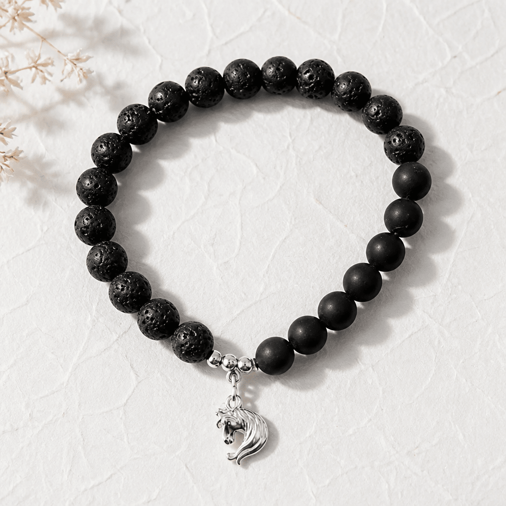 Instinct Royal | Smoky Quartz | Bracelet diffuseur - Bijoux LavaLife