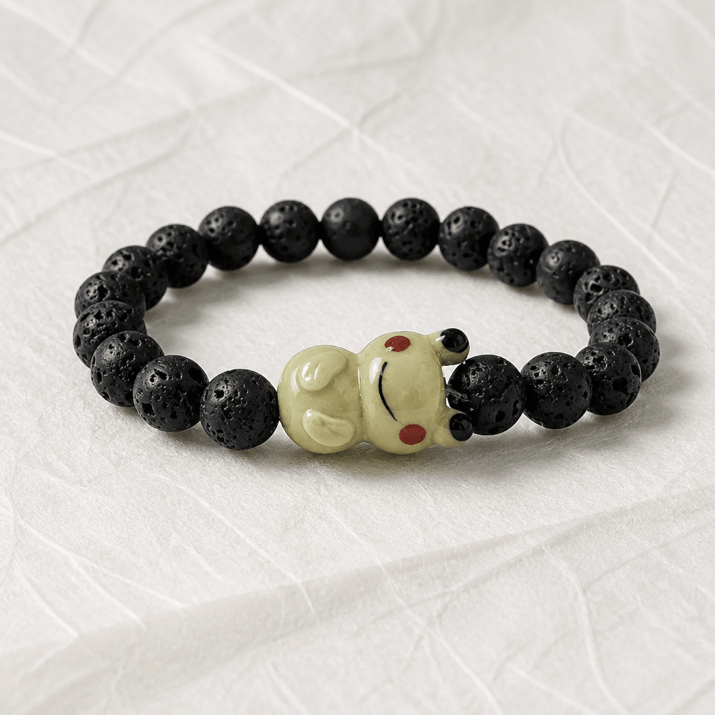 Métamorphose | Pierre de lave | Bracelet diffuseur - Bijoux LavaLife
